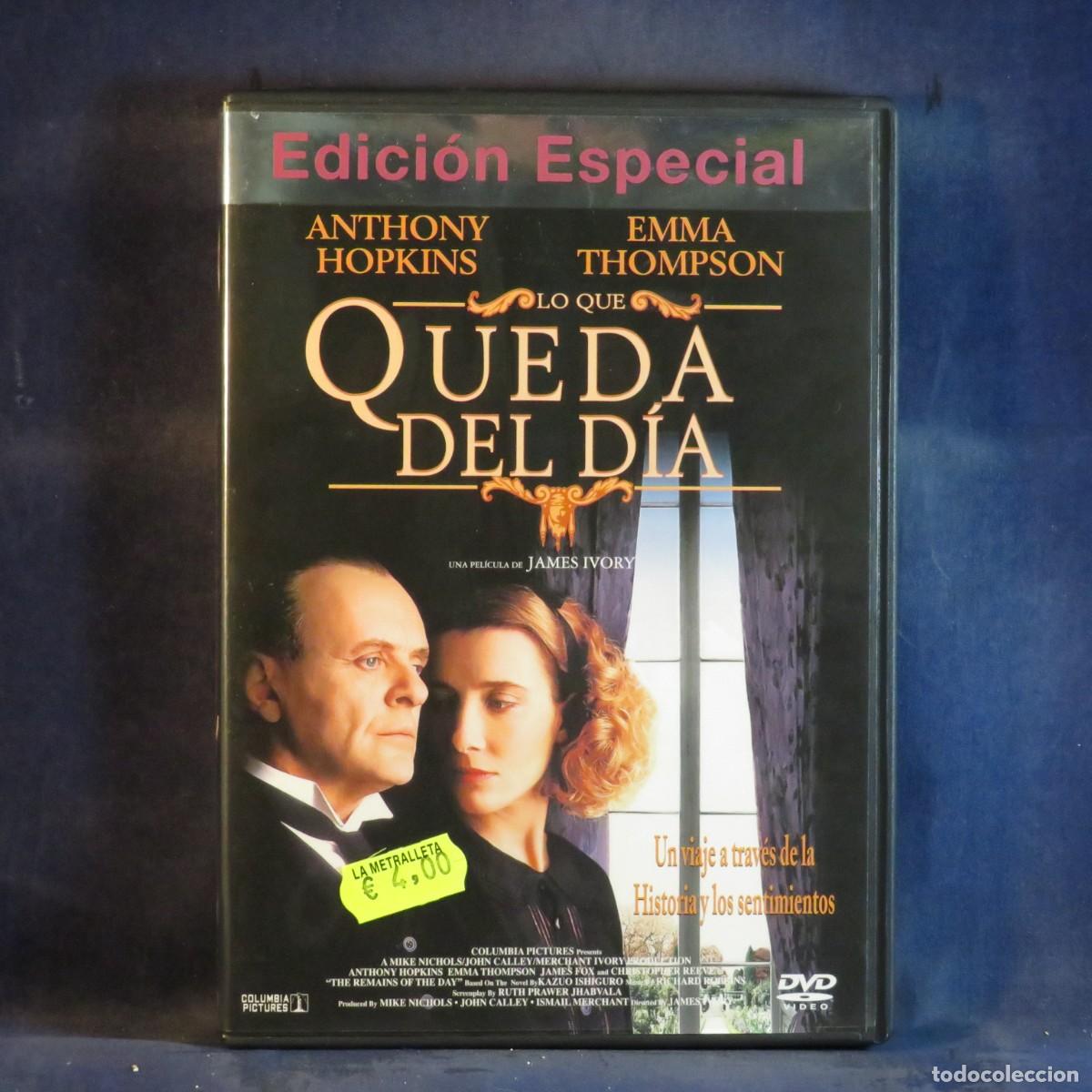 Cine: LO QUE QUEDA DEL D&Iacute;A - DVD - Foto 1