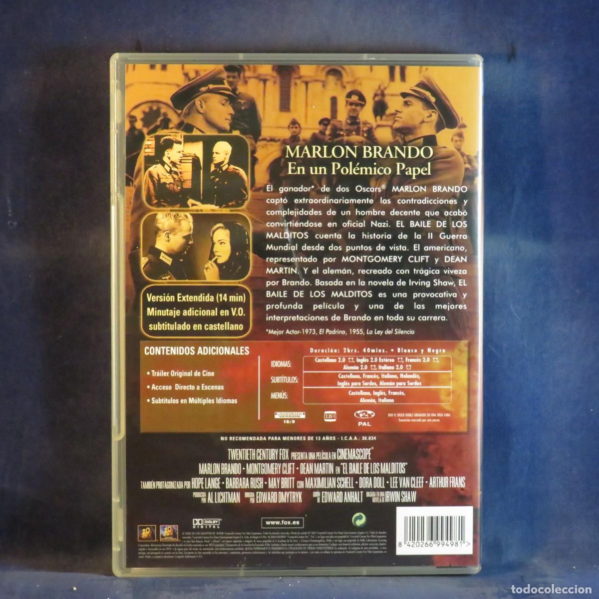 Cine: EL BAILE DE LOS MALDITOS - DVD - Foto 2
