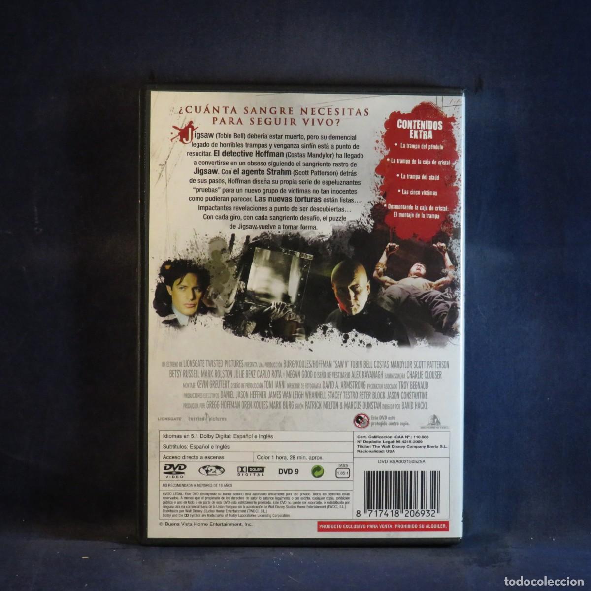 Cine: SAW V (5) - DVD - - - - Foto 2