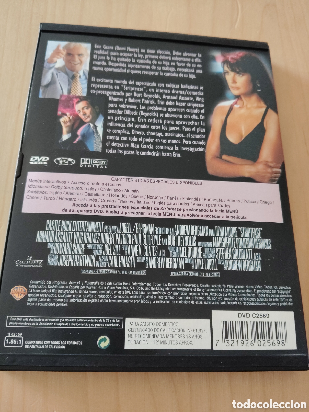 Cine: RD156 striptease DVD SEGUNDAMANO - Foto 2