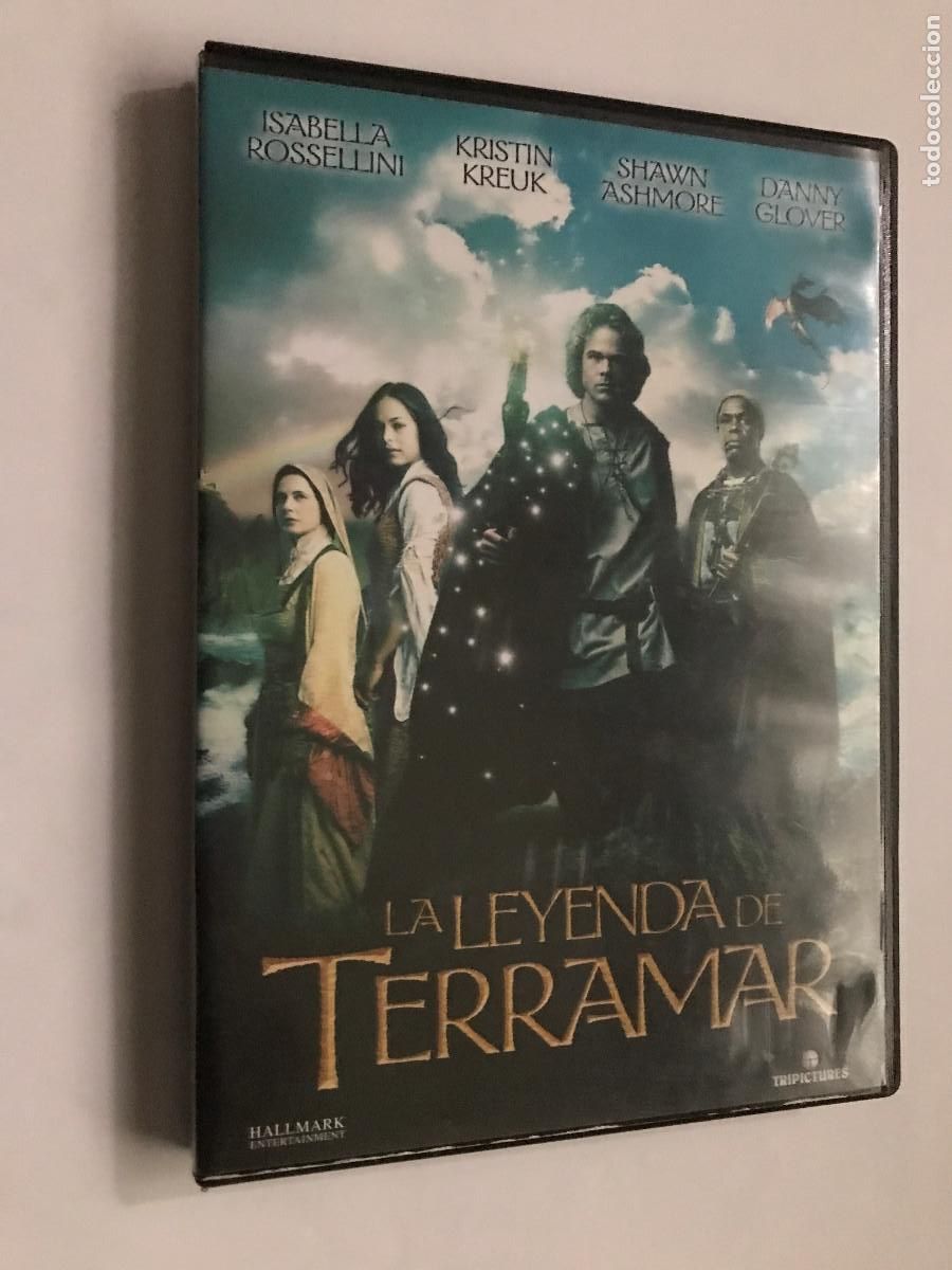 Cine: DVD. La leyenda de Terramar. Robert Lieberman, Shawn Ashmore, Danny Glover, Kristin Kreuk