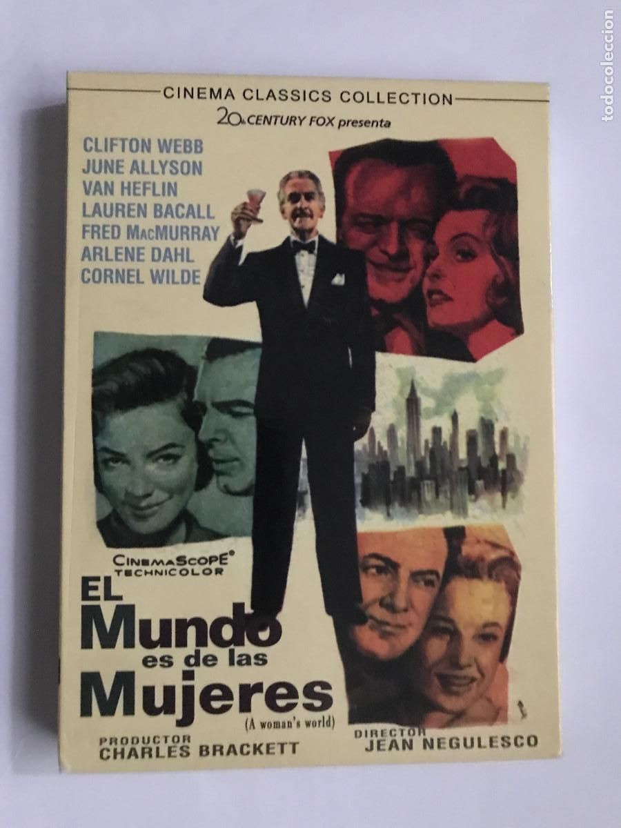 Cine: DVD. El mundo de las mujeres. Jean Negulesco, Clifton Webb, June Allyson, Van Heflin, Lauren Bacall