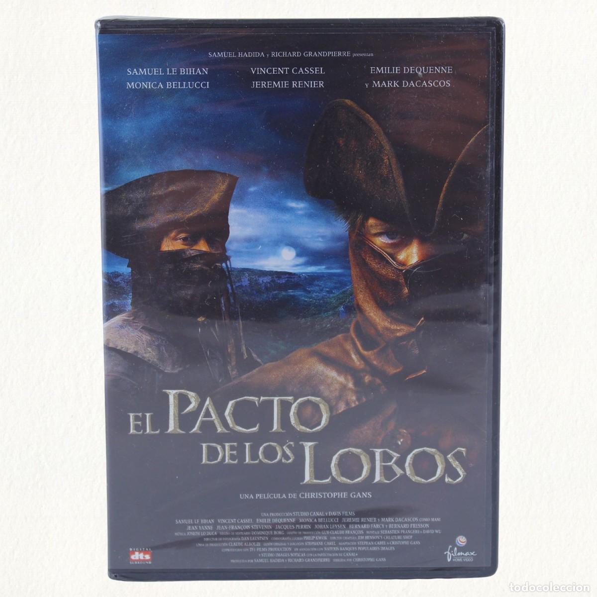 Cine: DVD El Pacto de los Lobos Nuevo y Precintado PAL2 DTS 5.1 en Castellano Frances y Euskera