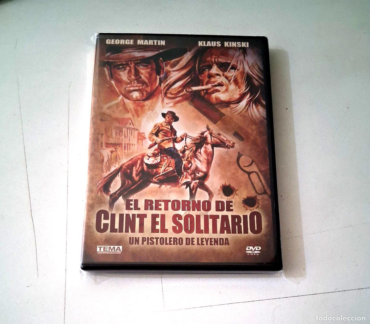 Cine: DVD &rdquo;EL RETORNO DE CLINT EL SOLITARIO&rdquo; GEORGE MARTIN KLAUS KINSKI ALFONSO BALCAZ