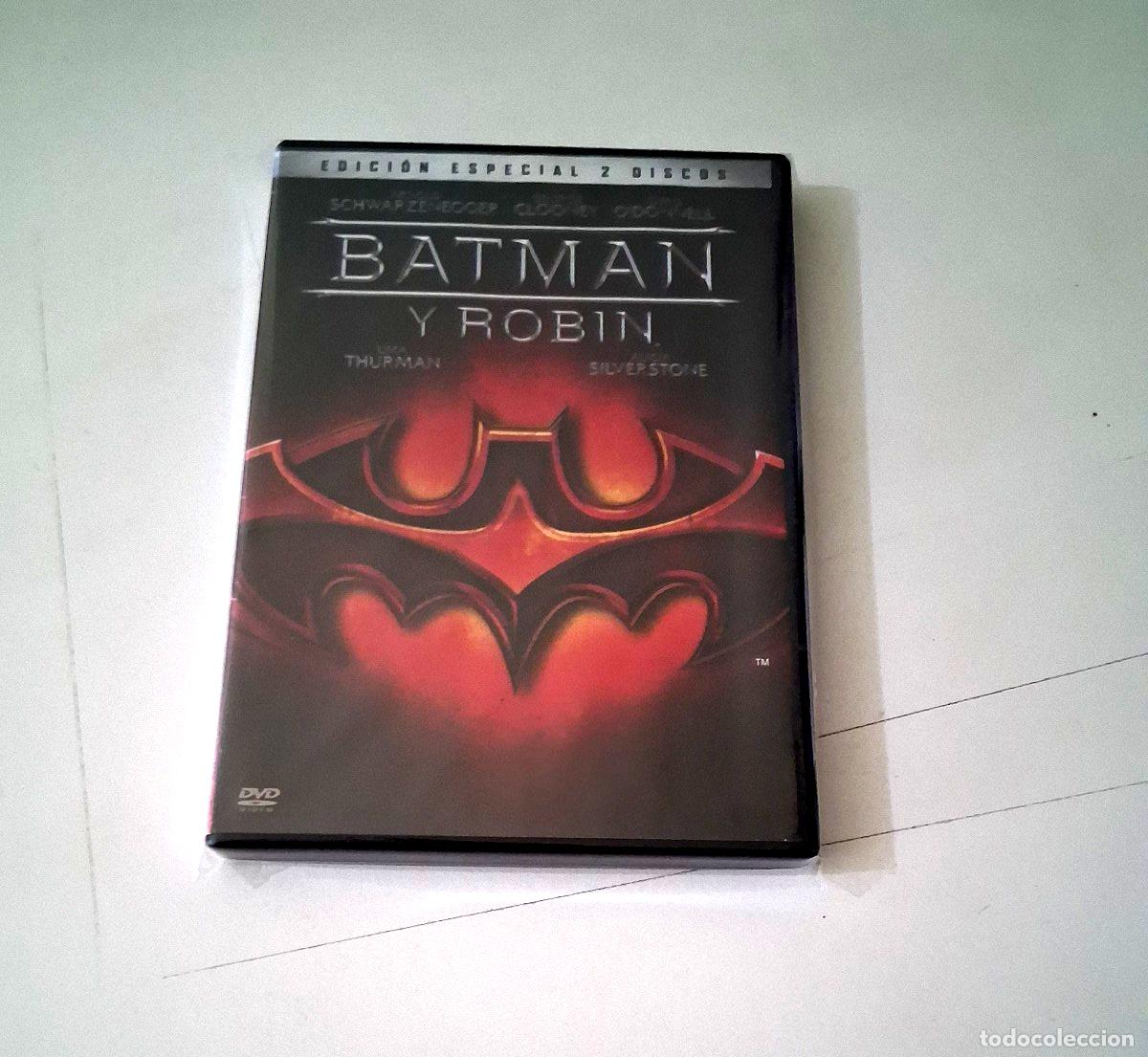Cine: DVD &rdquo;BATMAN Y ROBIN&rdquo; 2DVD EDICION ESPECIAL JOEL SCHUMACHER ARNOLD SCHWARZENEGGER