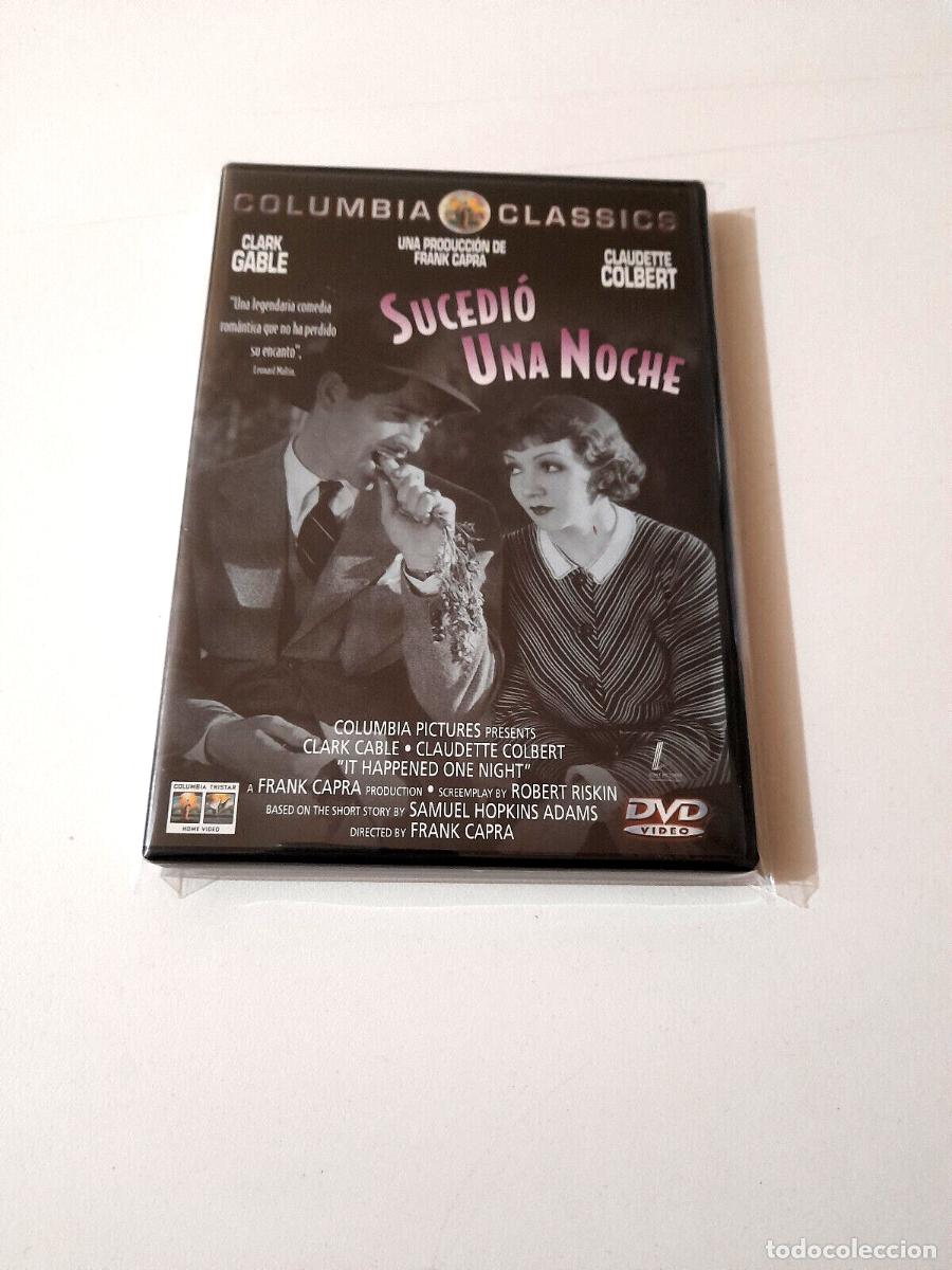 Cine: DVD &rdquo;SUCEDIO UNA NOCHE&rdquo; COMO NUEVO FRANK CAPRA CLARK GABLE CLAUDETTE COLBERT