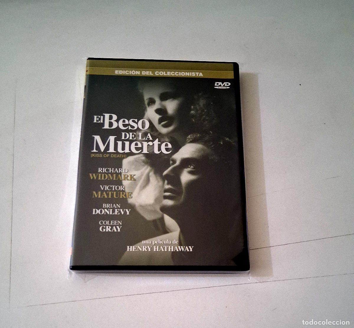 Cine: DVD &rdquo;EL BESO DE LA MUERTE&rdquo; +4 POSTALES EDICION COLECCIONISTA HENRY HATHAWAY
