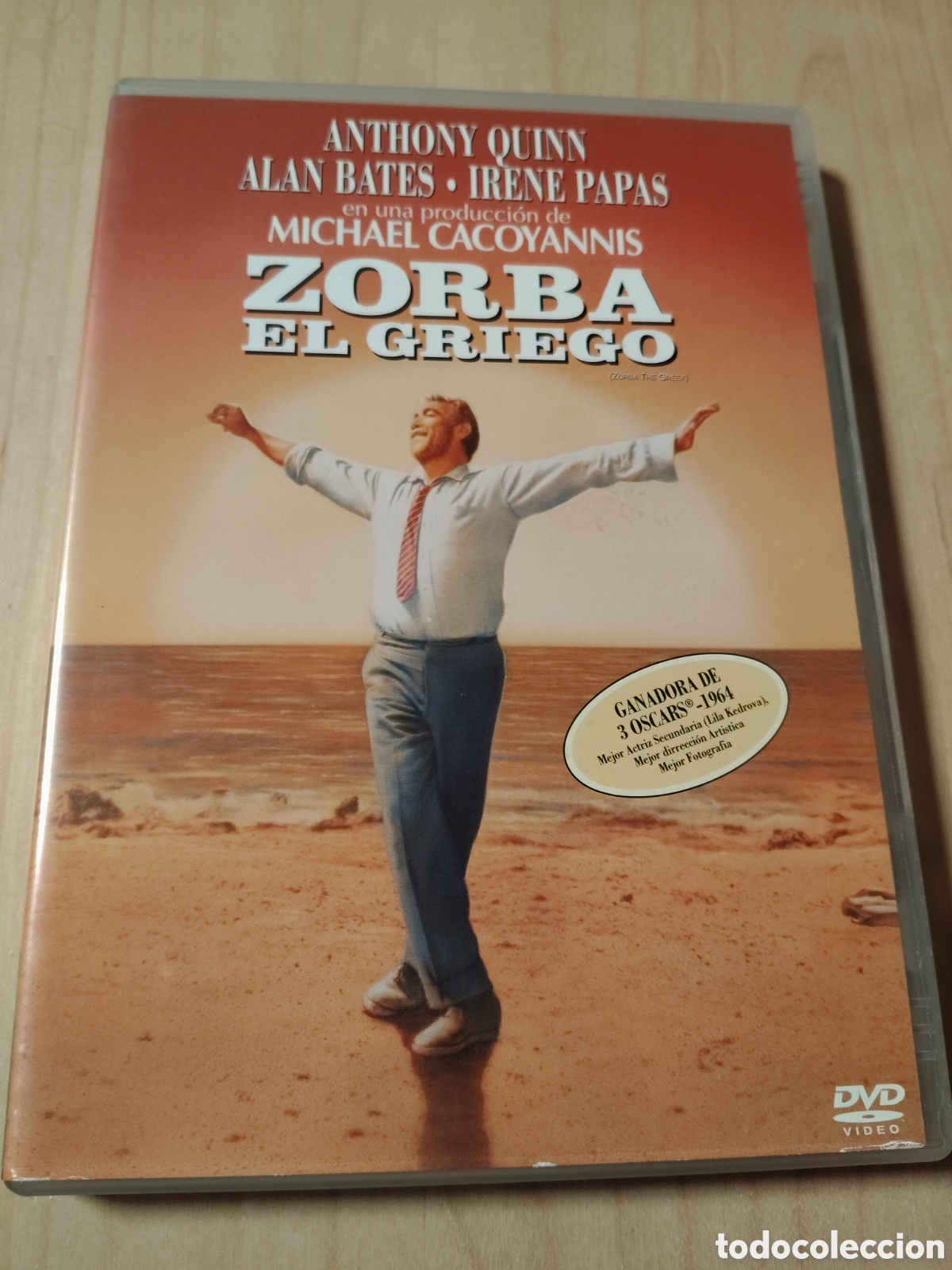 Cine: RD157 zorba el griego DVD SEGUNDAMANO