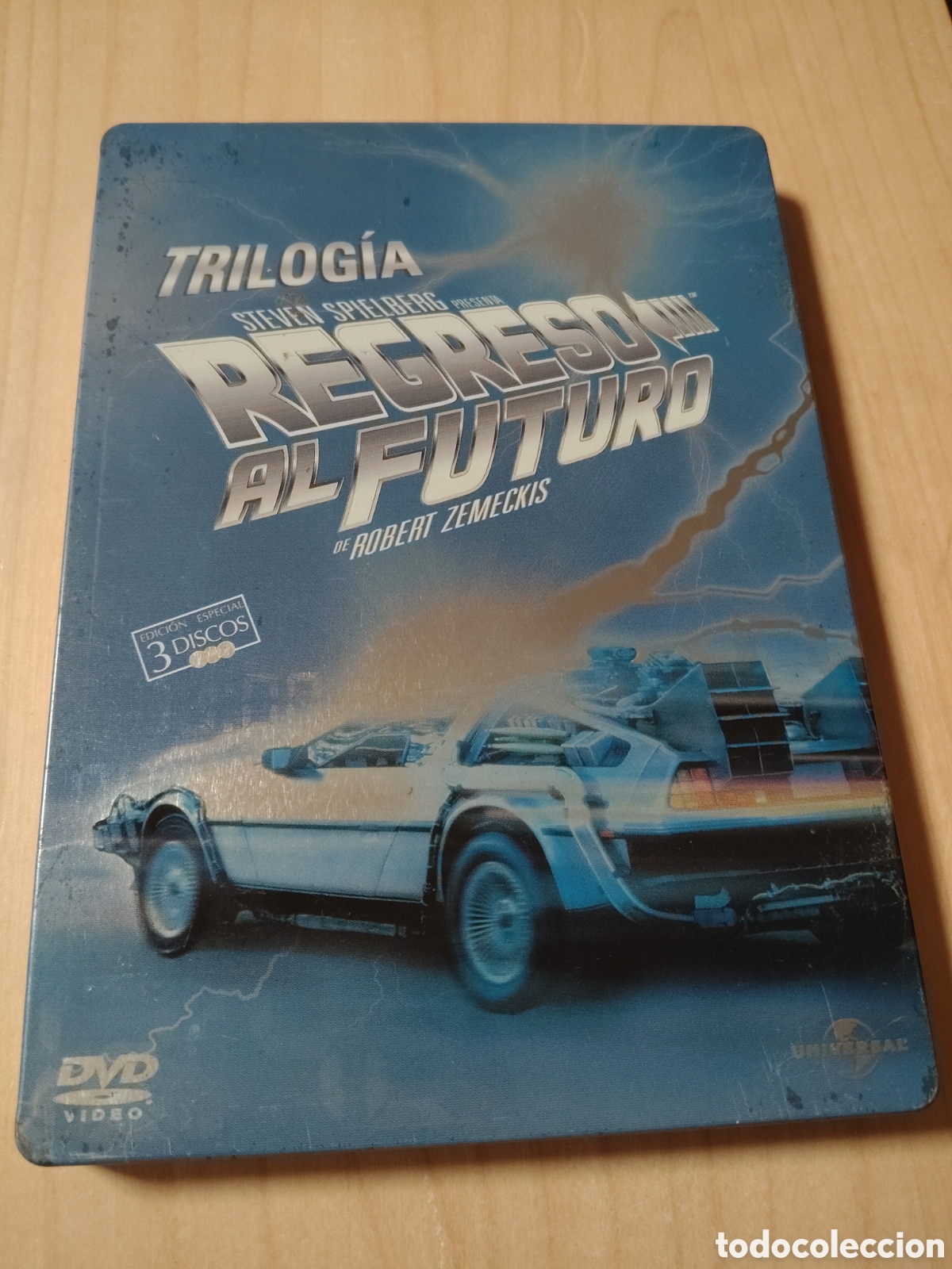 Cine: RD159 trilog&iacute;a regreso al futuro steelbook DVD SEGUNDAMANO