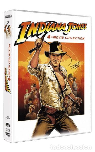 Cine: Indiana Jones: Colecci&oacute;n 4 Pel&iacute;culas- 8421394200531
