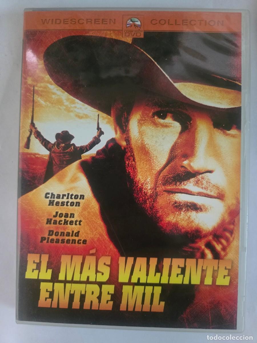 Cine: DVD El mas Valiente entre mil.Charlton Heston
