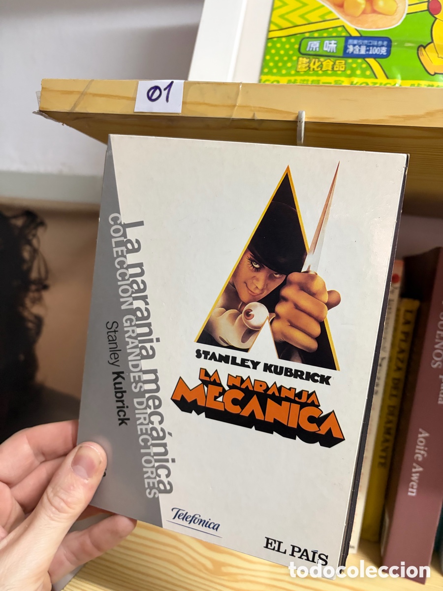 Cine: 01 DVD STANLEY KUBRICK la naranja mec&aacute;nica