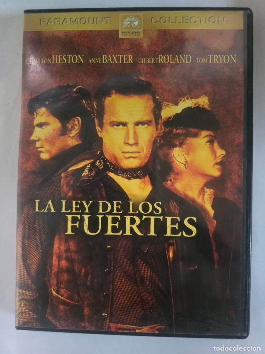 Cine: DVD La Ley de los Fuertes.Charlton Heston