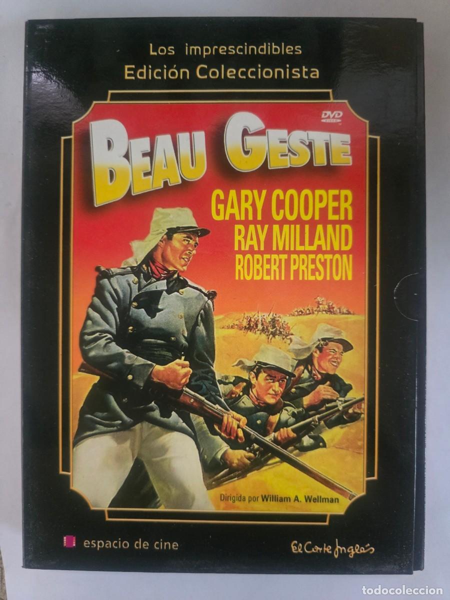 Cine: DVD Beau Geste.Gary Cooper.Con Libreto