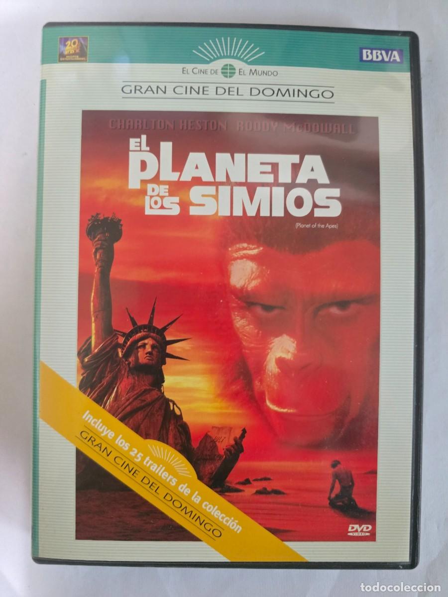 Cine: DVD El Planeta de Los Simios.Charlton Heston