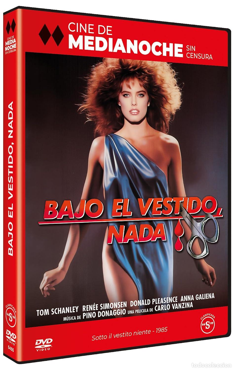 Cinema: Bajo el Vestido, Nada [DVD] (1985) Sotto il vestito niente - NUEVO