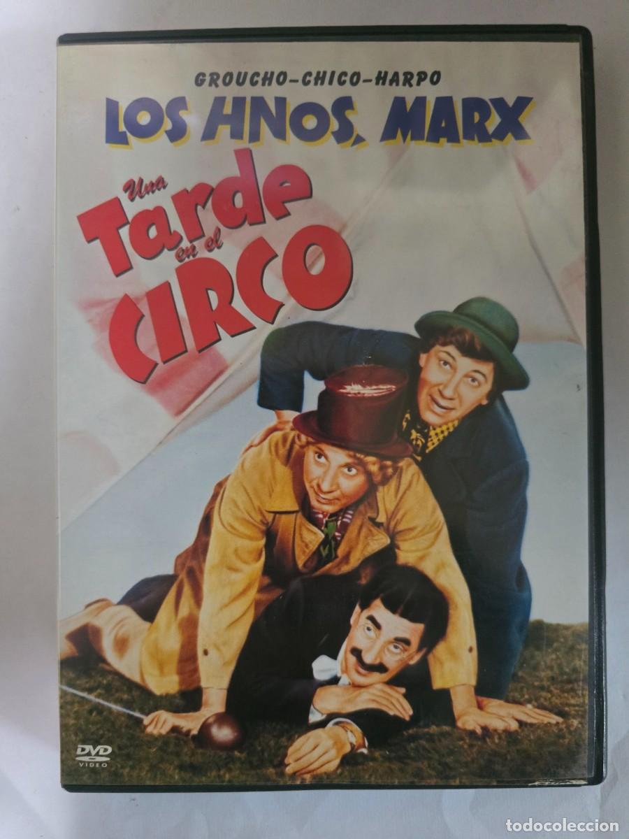 Cine: DVD Una Tarde en El Circo.Hermanos Marx