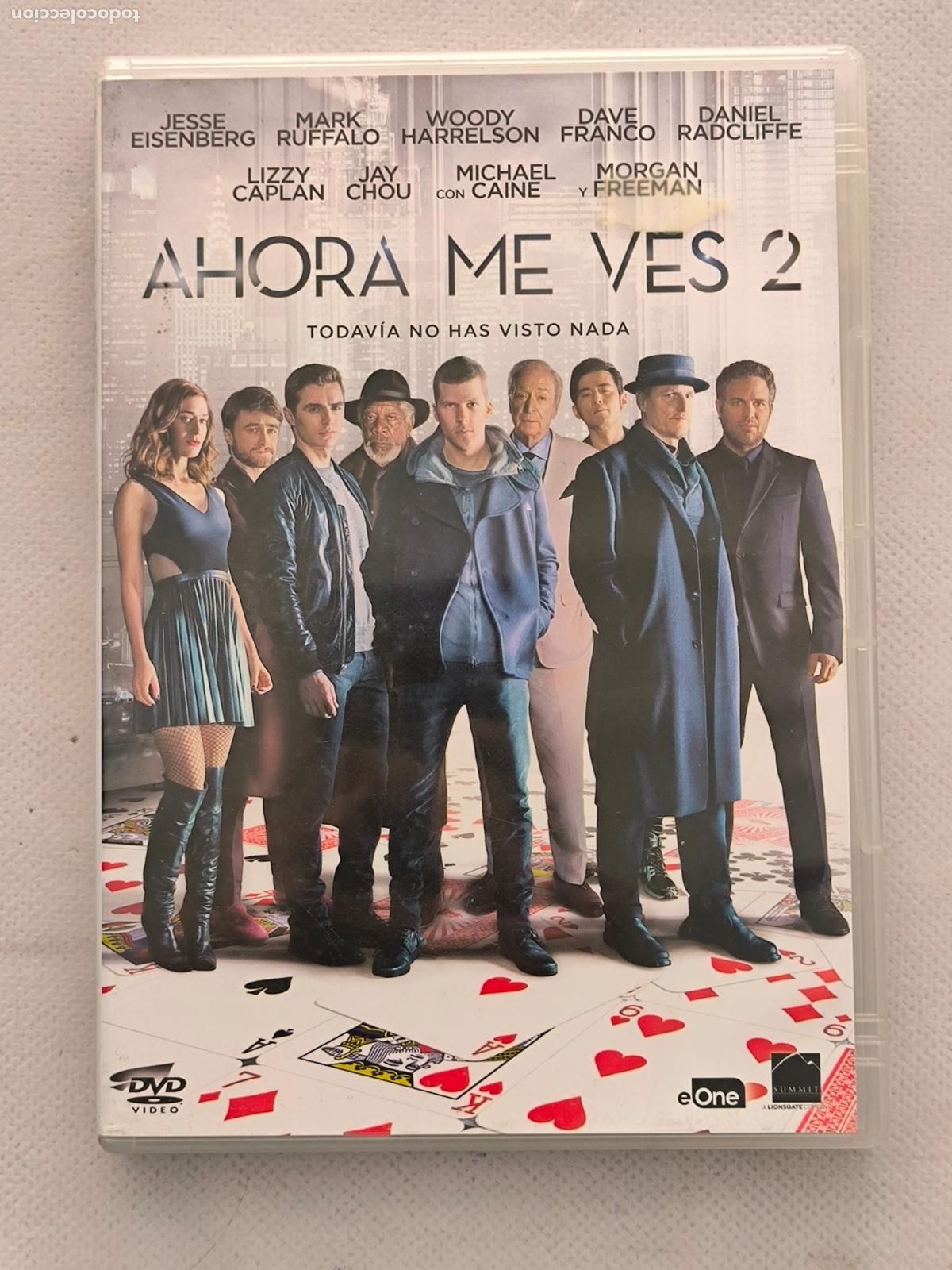 Cine: DVD AHORA ME VES 2 - JESSE EISENBERG, MARK RUFFALO (023)