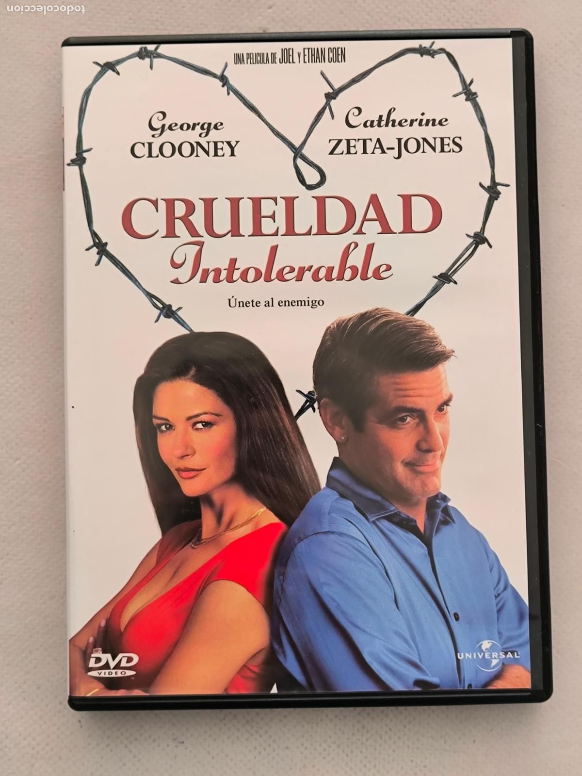 Cine: DVD CRUELDAD INTOLERABLE - GEORGE CLOONEY (023)