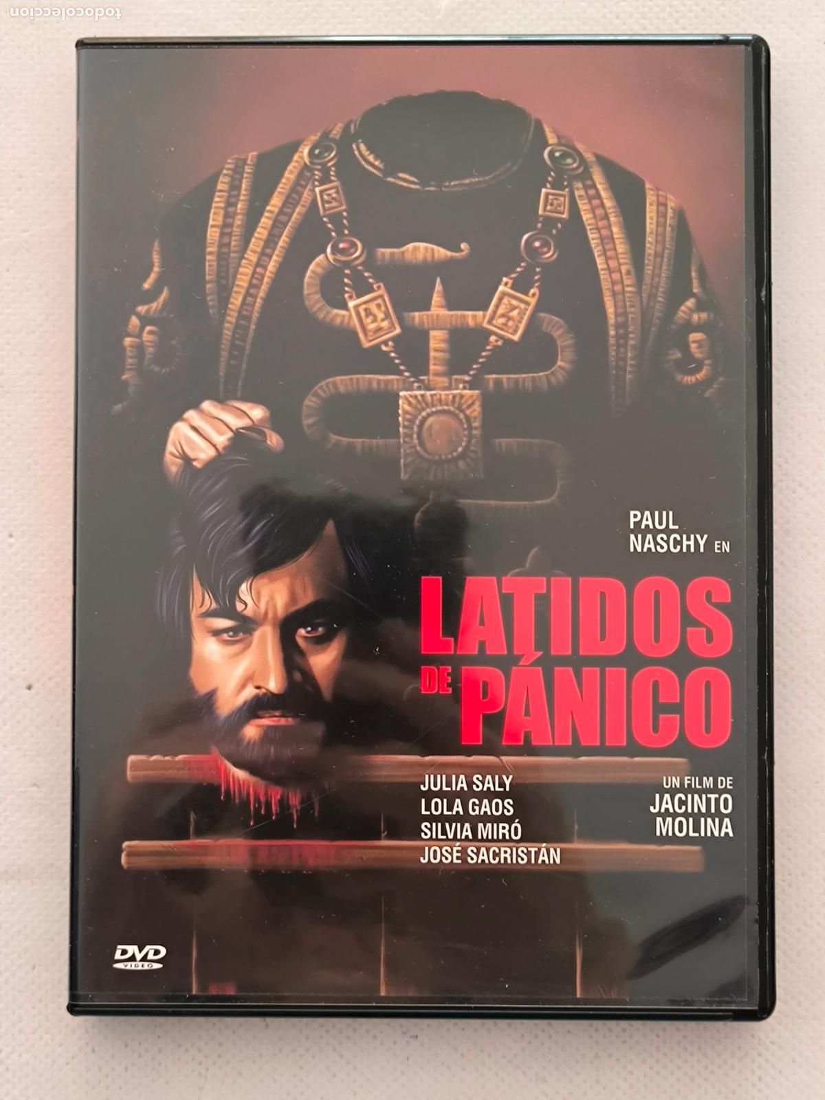 Cine: DVD LATIDOS DE PANICO - PAUL NASCHY (023w)