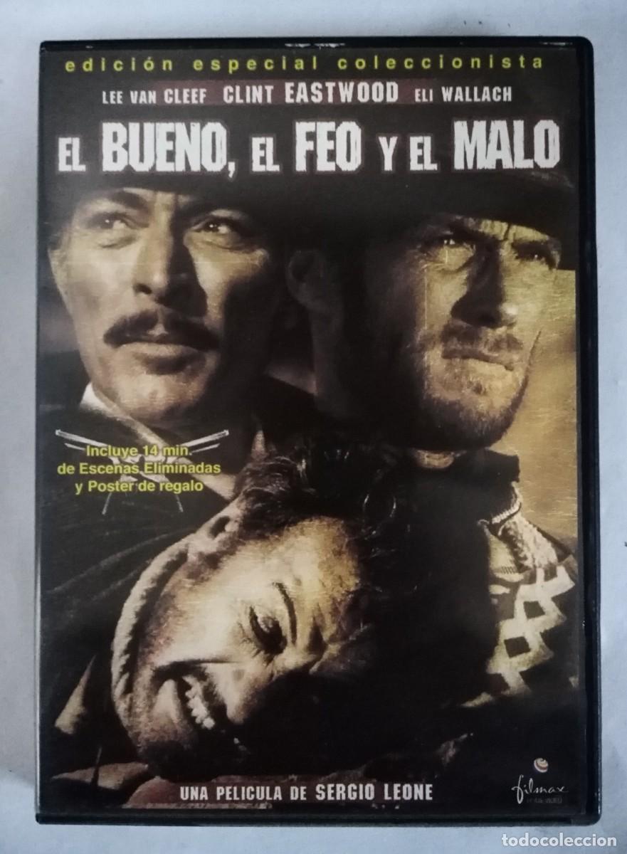 Cine: DVD El Bueno, el Feo y el Malo.Clint Eastwood.Sergio Leone.Con Libreto y Cartel publicitario