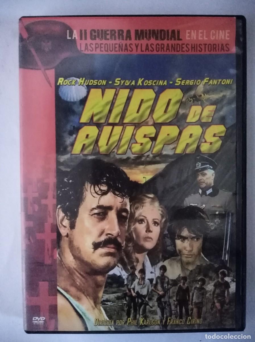 Cine: DVD Nido de Avispas.Rock Hudson