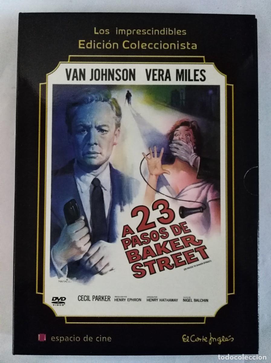 Cine: DVD A 23 Pasos de Baker Street.Van Johnson.Con libreto