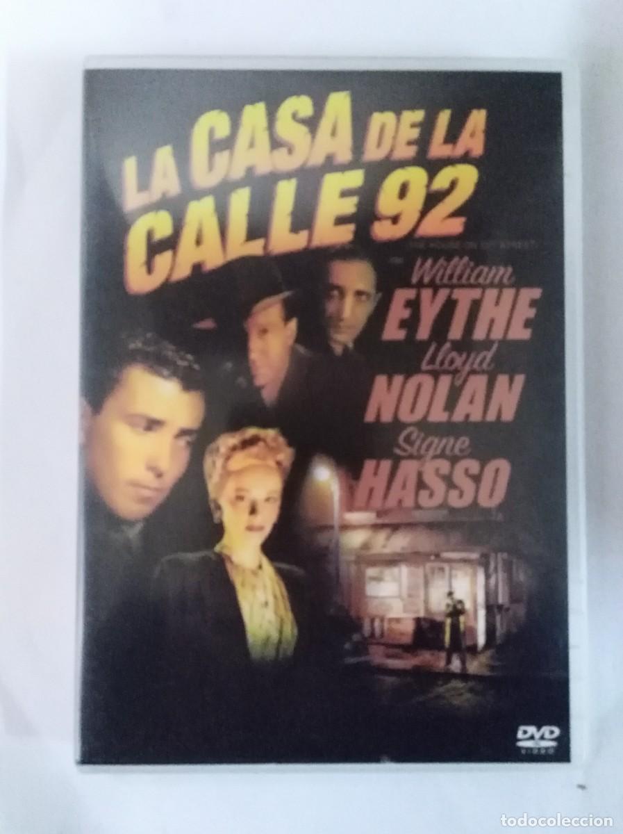 Cine: DVD La Casa de la Calle 92.Lloyd Nolan