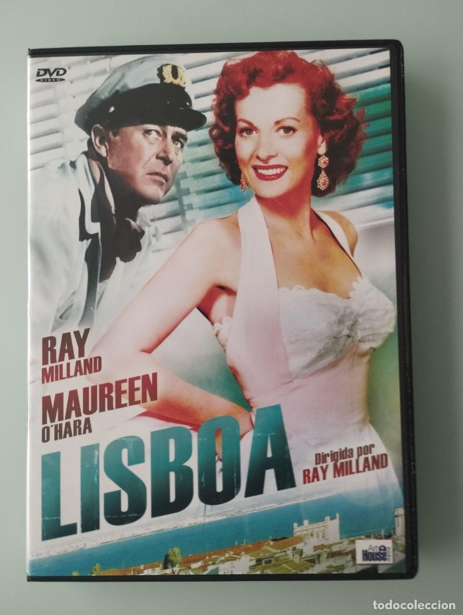 Cine: DVD Lisboa de Ray Milland con Maureen O'Hara en castellano e ingl&eacute;s con subt&iacute;tulos en castellano