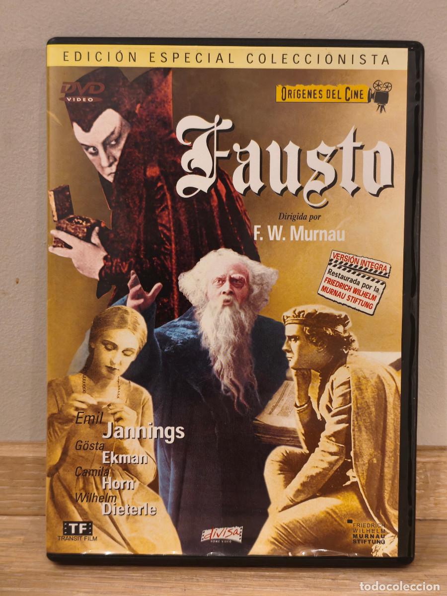 Cine: Fausto, pel&iacute;cula DVD, Murnau, Edici&oacute;n especial coleccionista