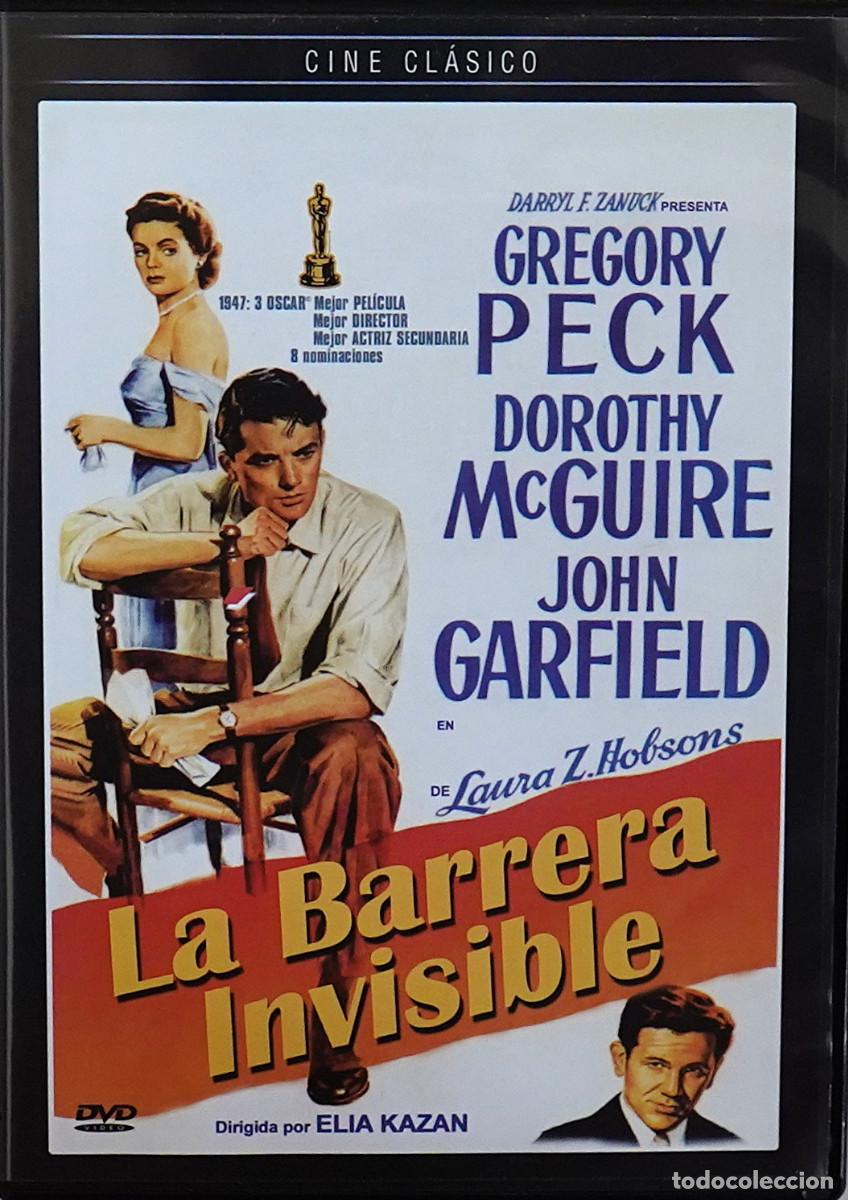 Cine: La barrera invisible (Elia Kazan, 1947, G. Peck, D. McGuire, J. Garfield, C. Holm) (ver fotos)