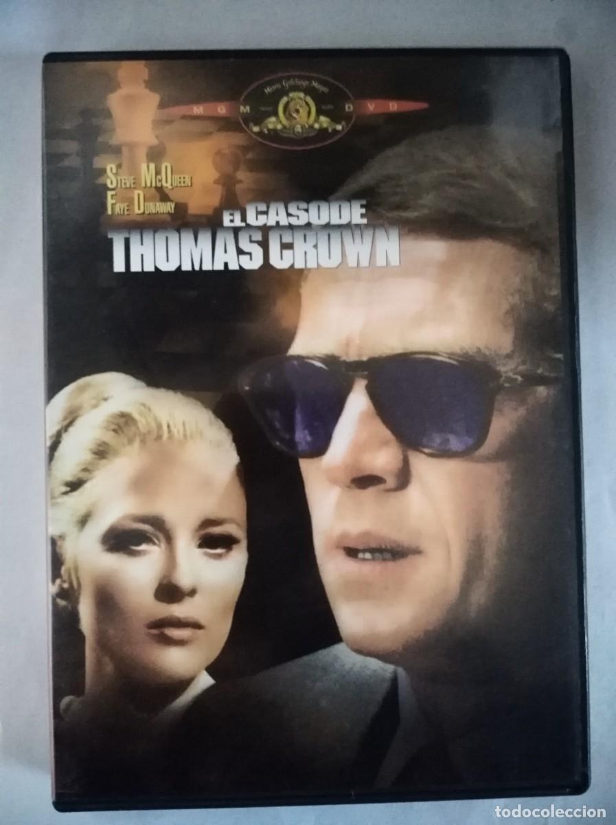 Cine: DVD El caso de Thomas Crown.Steve McQueen.Con Folleto