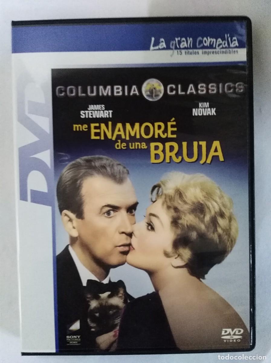 Cine: DVD Me Enamore de una Bruja.James Stewart.Kim Novak