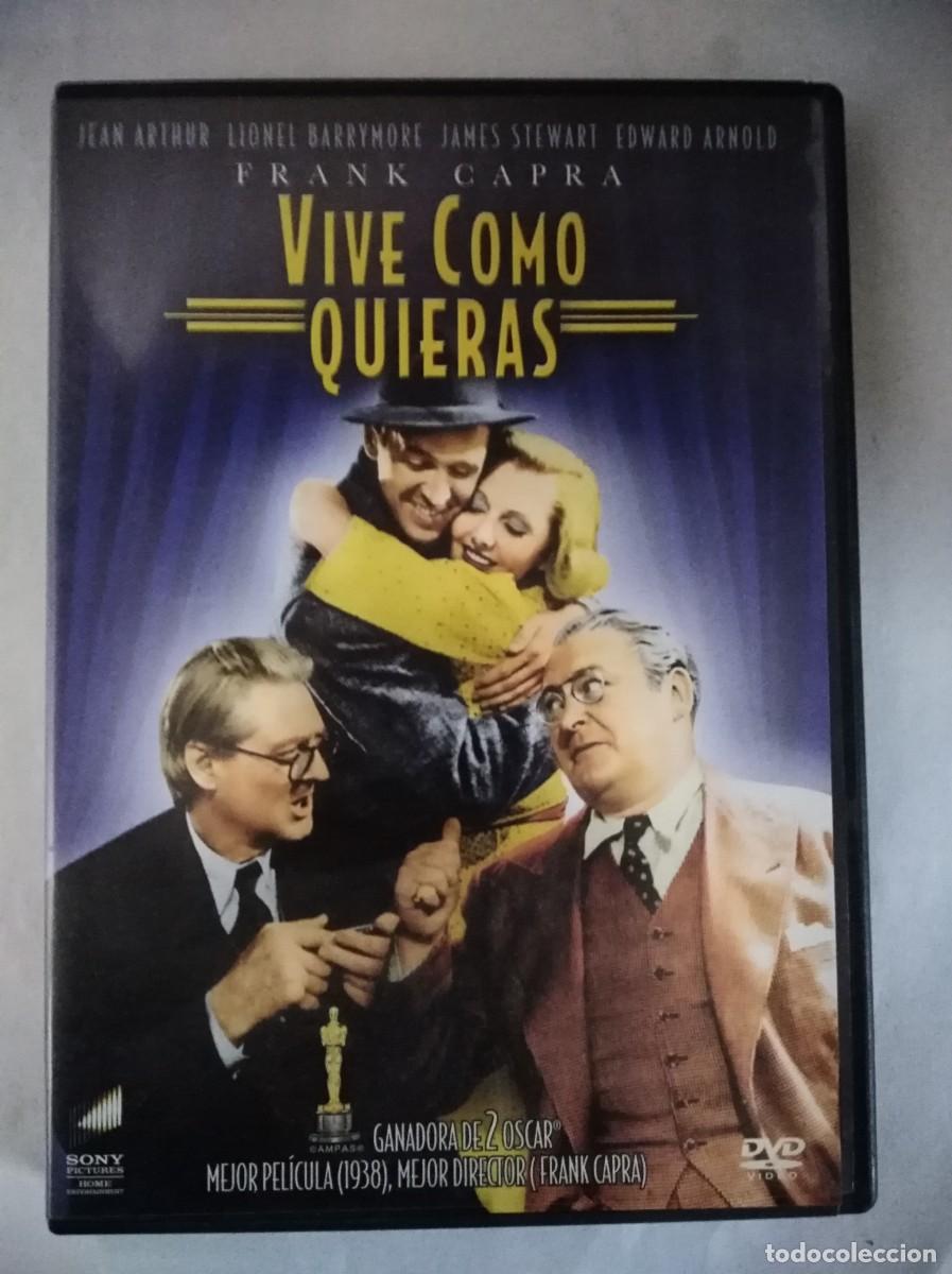 Cine: DVD Vive como quieras.James Stewart.Frank Capra