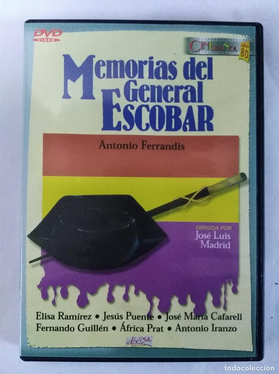 Cine: DVD Memorias del General Escobar.Jesus Puente