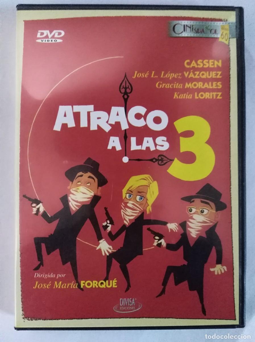 Cine: DVD Atraco a las 3.Cassen
