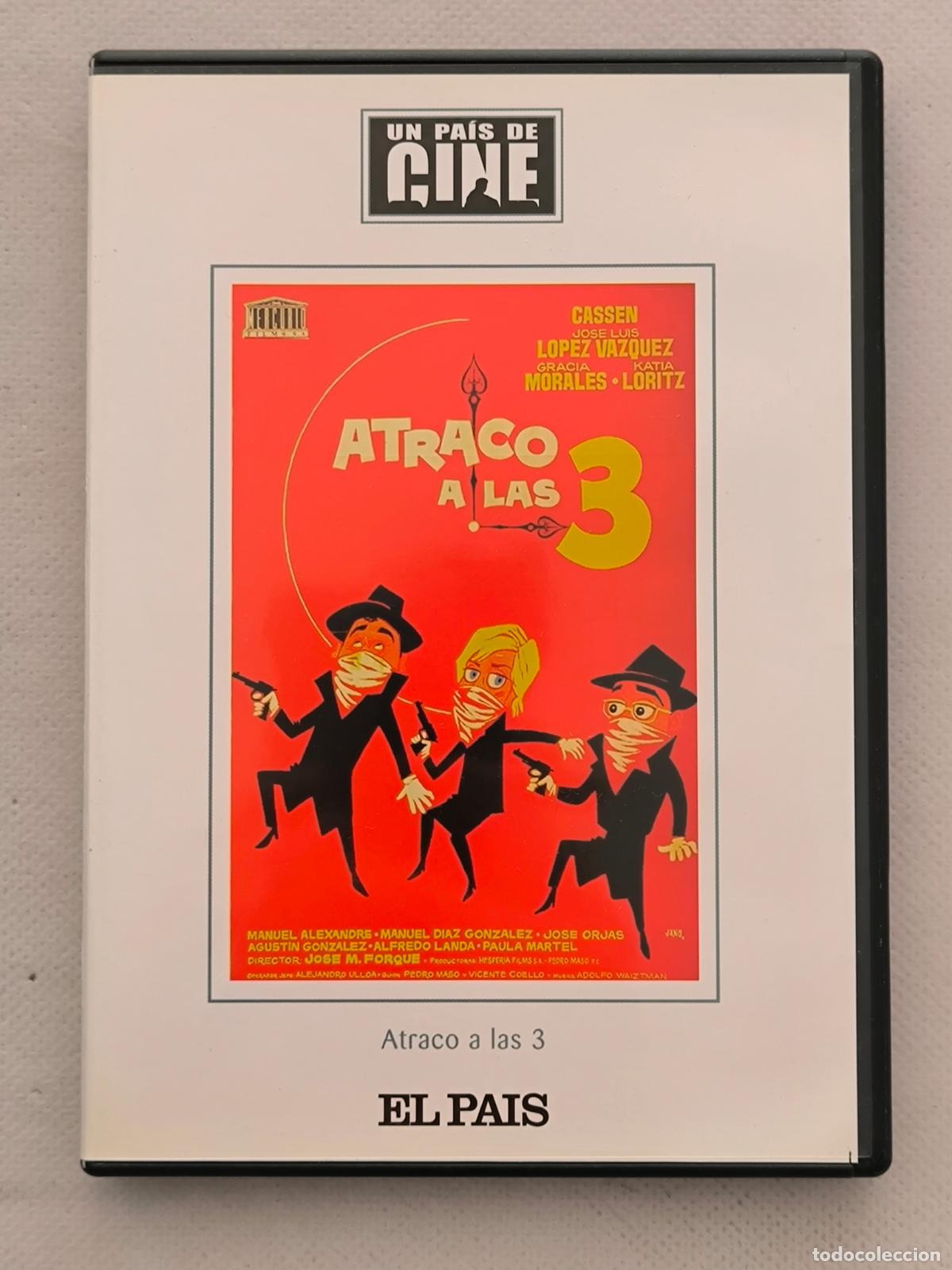 Cine: DVD ATRACO A LAS 3 - EL PAIS N&ordm; 9 (025)
