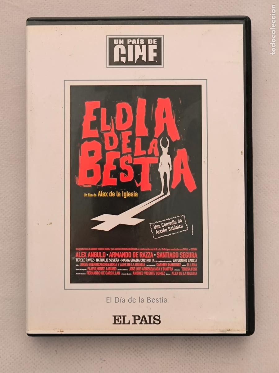 Cine: DVD EL DIA DE LA BESTIA - ALEX DE LA IGLESIA (025)
