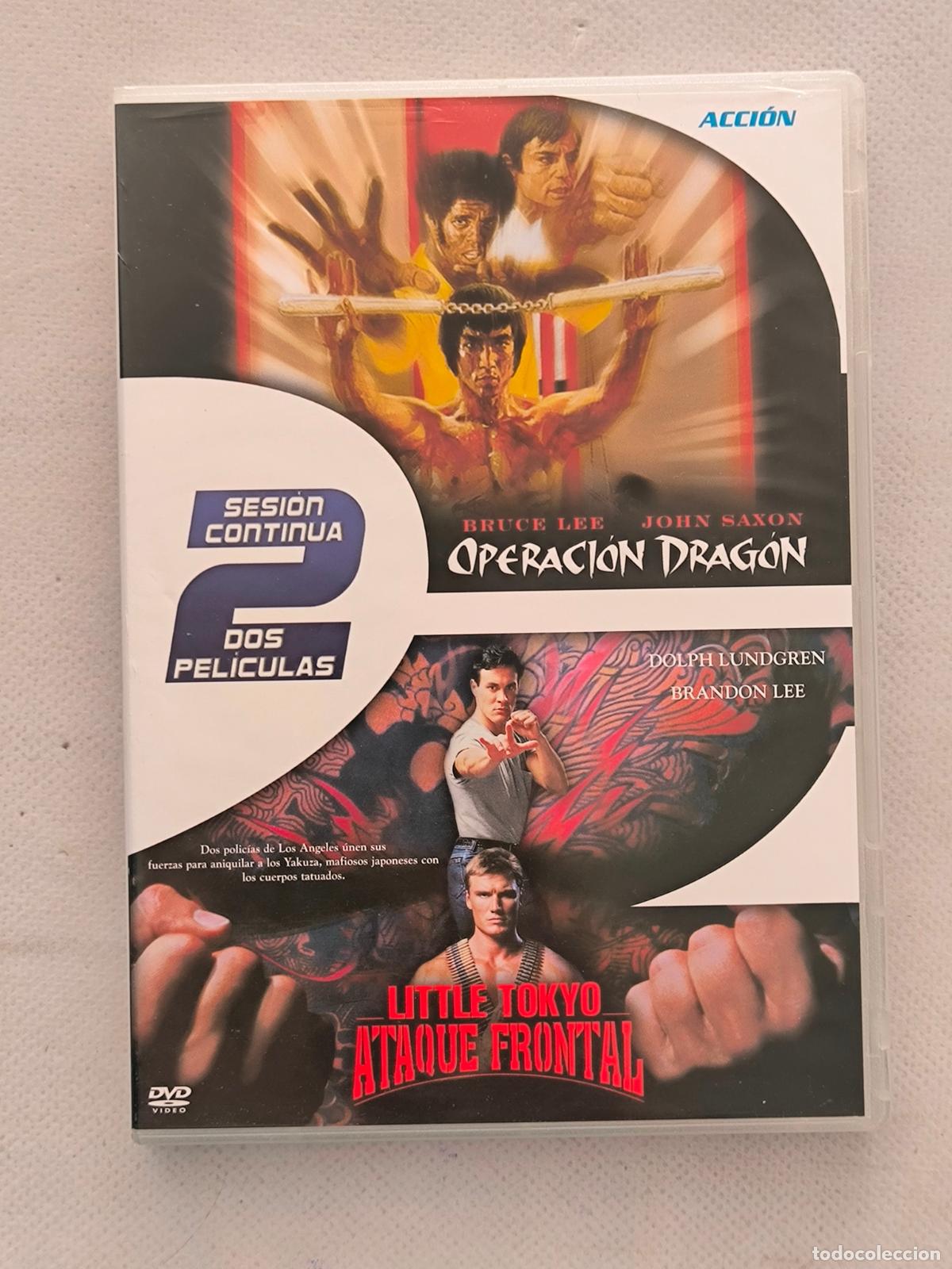 Cine: DVD OPERACION DRAGON / LITTLE TOKYO, ATAQUE FRONTAL - 2 PELICULAS (026)