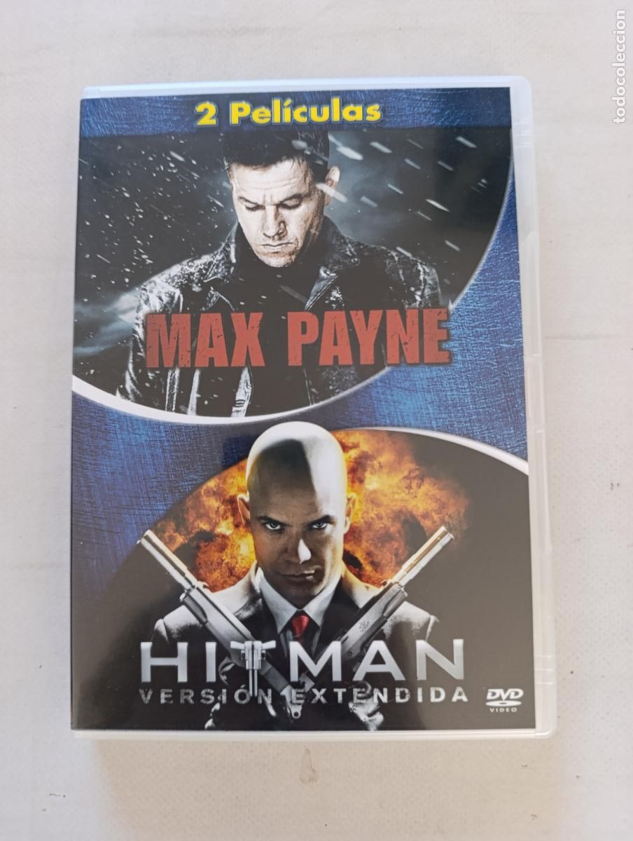 Cine: DVD MAX PAYNE / HITMAN VERSION EXTENDIDA - 2 PELICULAS, 2 DISCOS (068)