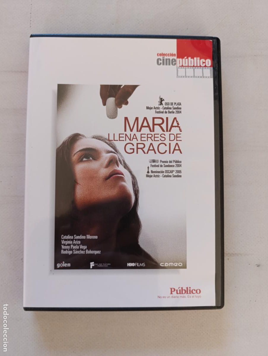 Cine: DVD MARIA LLENA ERES DE GRACIA - CATALINA SANDINO MORENO (068)