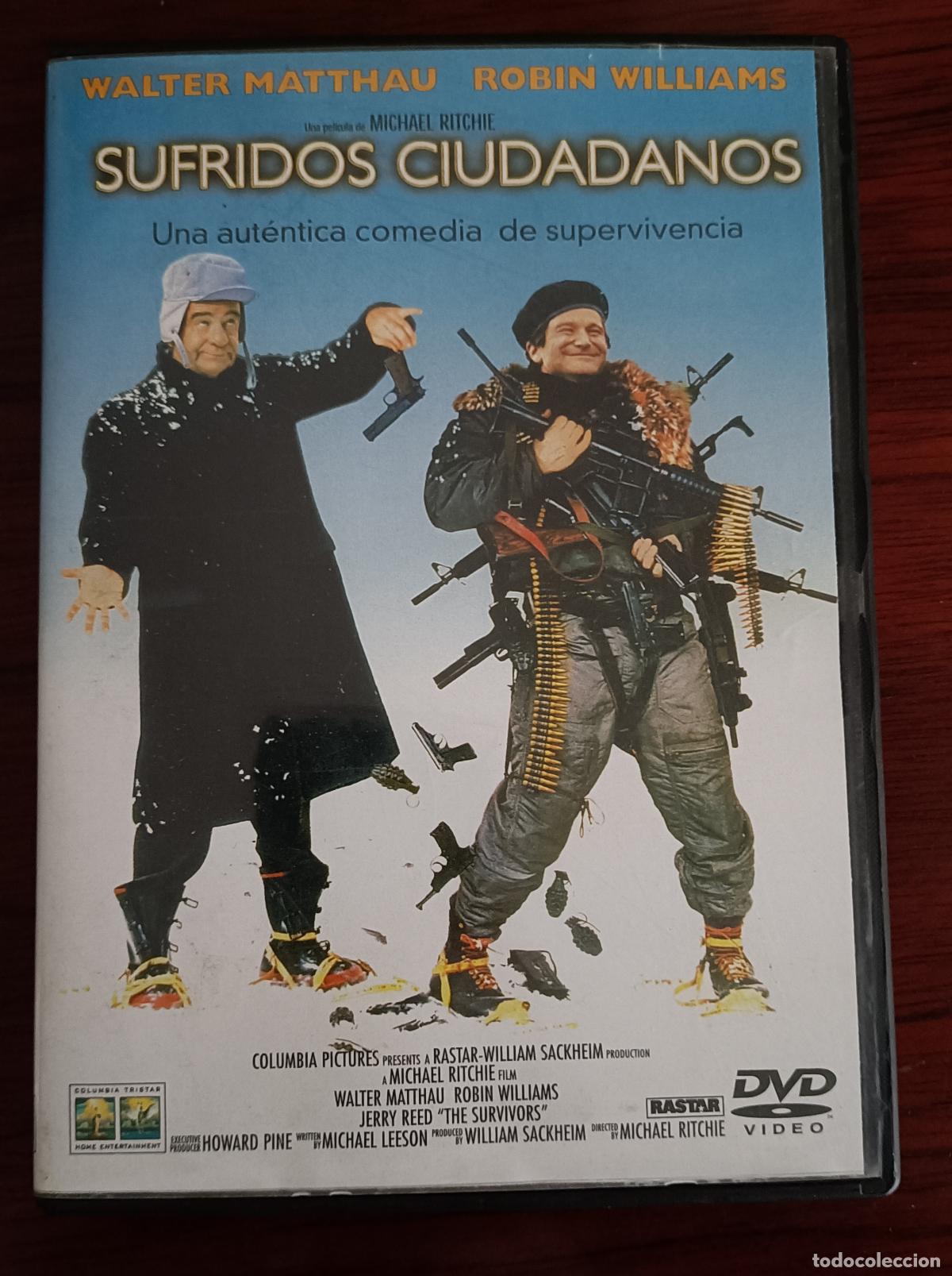 Cine: DVD --- SUFRIDOS CIUDADANOS --- Con Robin Williams y Walter Matthau