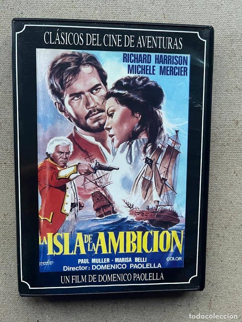 Cine: La isla de la ambici&oacute;n / Richard Harrison & M. Mercier / Domenico Paolella / Cl&aacute;si. Aventuras / DVD