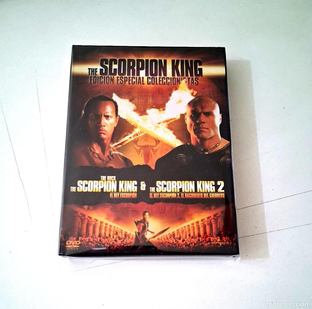 Cine: DVD &rdquo;THE SCORPION KING EL REY ESCORPION 1 & 2 EL NACIMIENTO DEL GUERRERO&rdquo; 2DVD