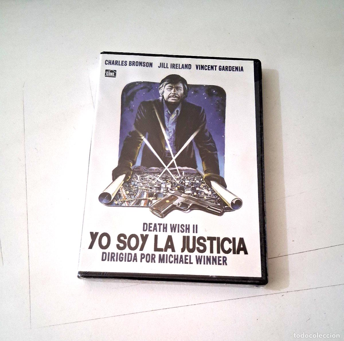 Cine: DVD &rdquo;YO SOY LA JUSTICIA ( DEATH WISH II )&rdquo; PRECINTADO SEALED CHARLES BRONSON MIC