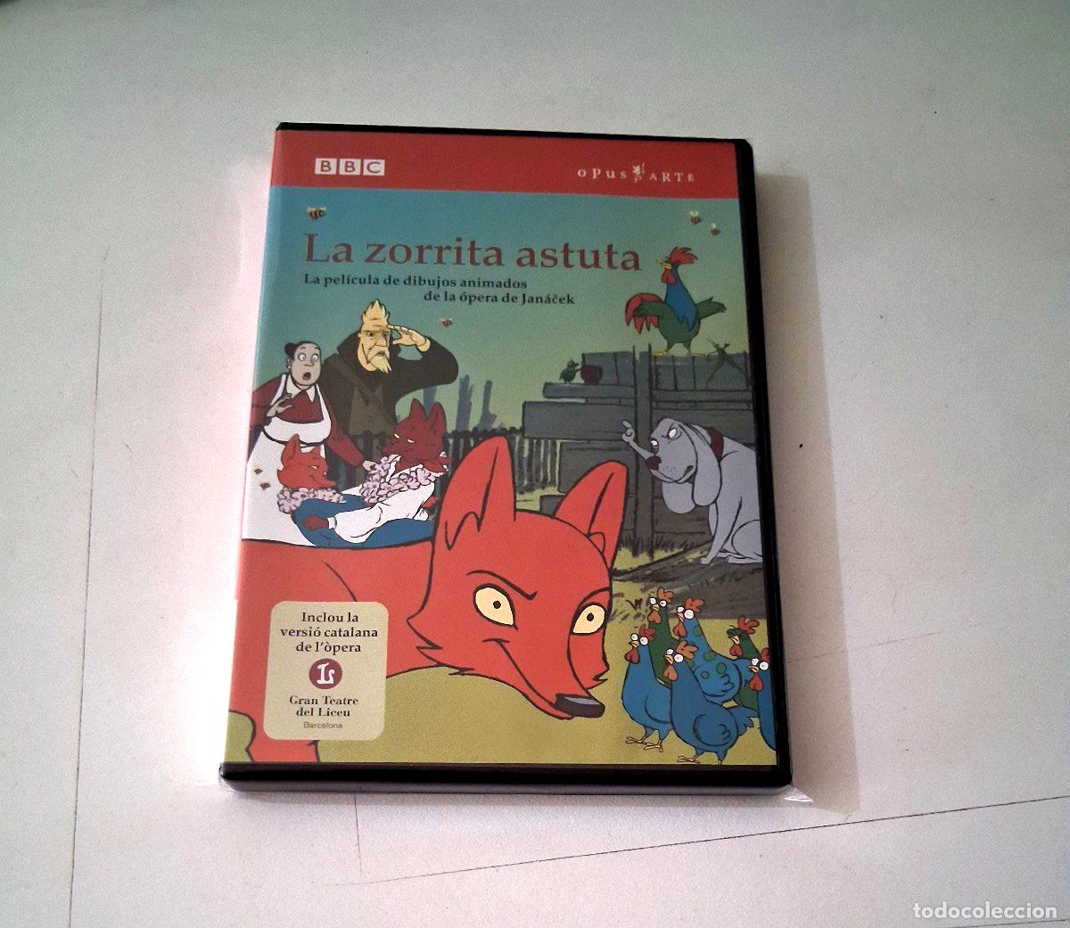 Cine: DVD &rdquo;LA ZORRITA ASTUTA&rdquo; COMO NUEVO INCLUYE LA VERSION CATALANA OPERA LICEU