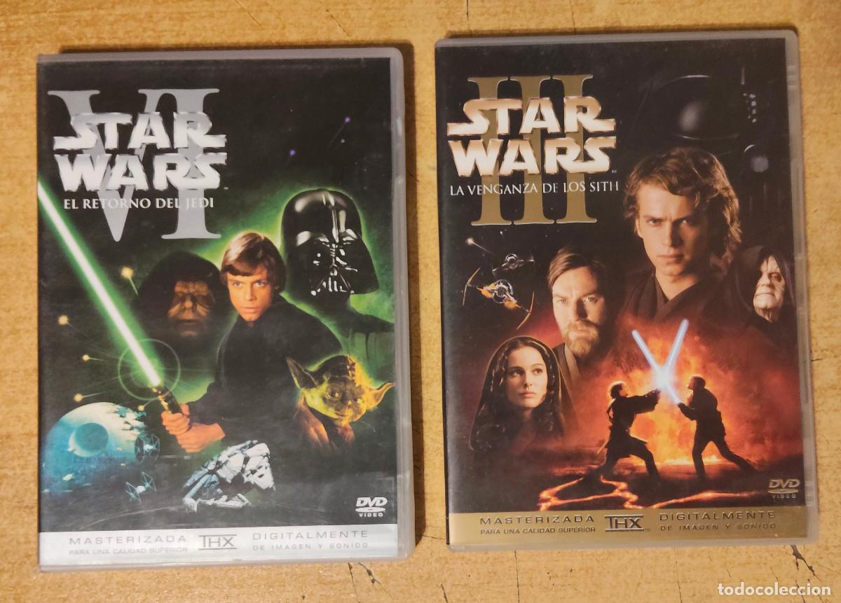 Cine: Star Wars III La Venganza de Los Sith + STAR WARS Episodio VI DVD