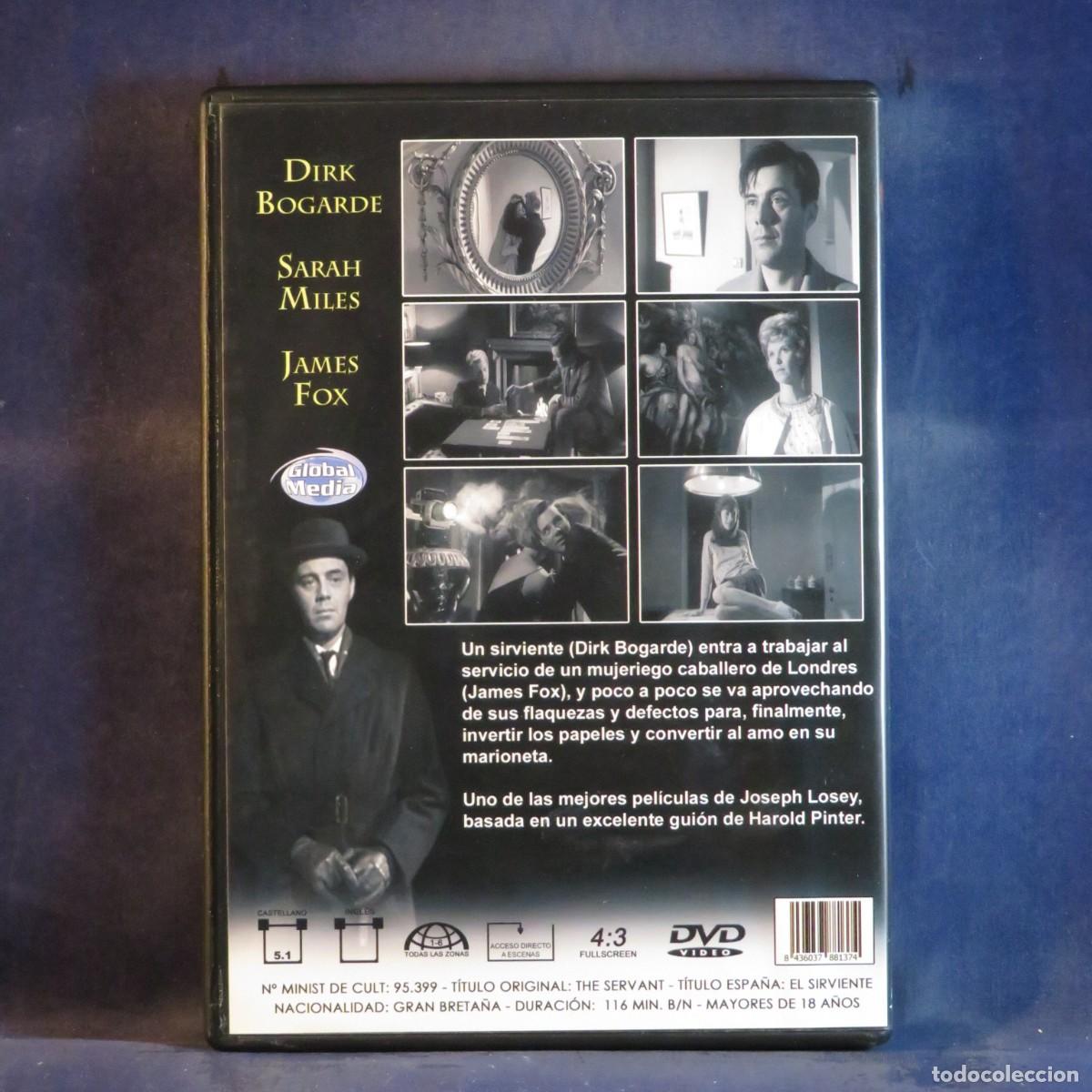 Cine: EL SIRVIENTE - DVD - - Foto 2