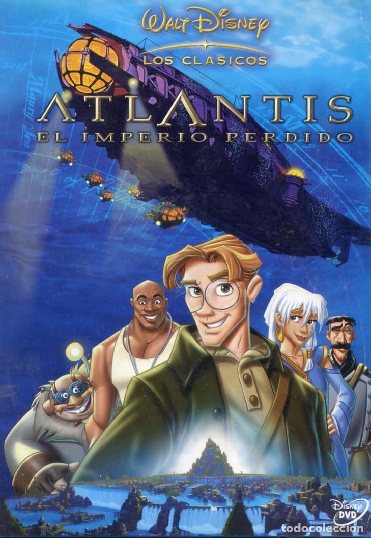 Cine: ATLANTIS, EL IMPERIO PERDIDO, de Walt Disney.