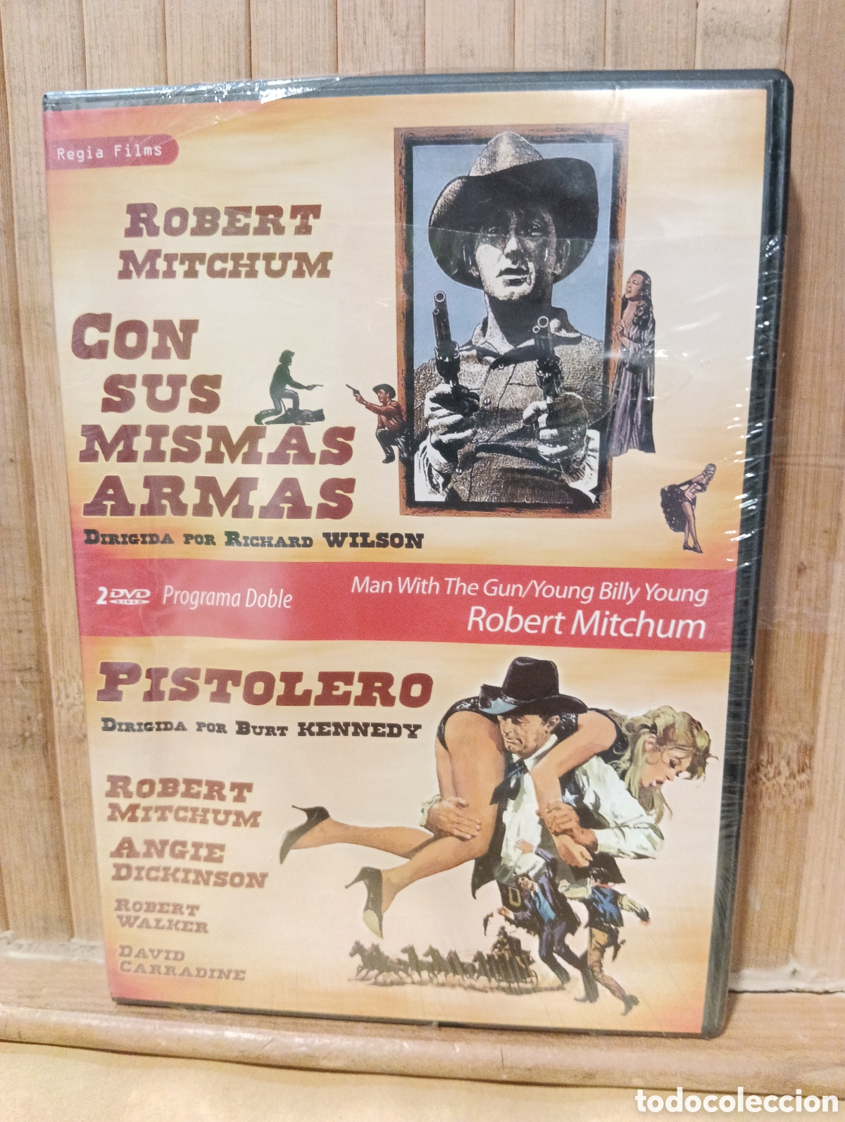 Cine: Con sus mismas armas/ pistolero (Robert Mitchum) - DVD PRECINTADO